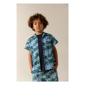 Tumble N'Dry – Melanesia Palm Shorts | Hellblau