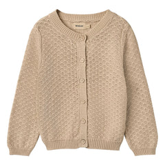 Weizen - Magnella Bio-Baumwoll-Cardigan | Ecru