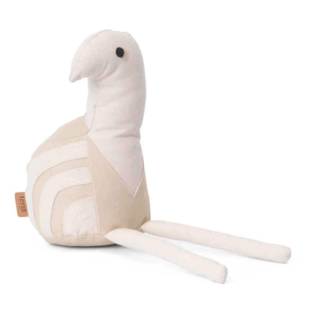Ferm Living Kids - Birdy Plüschtier | Schmutzigweiß