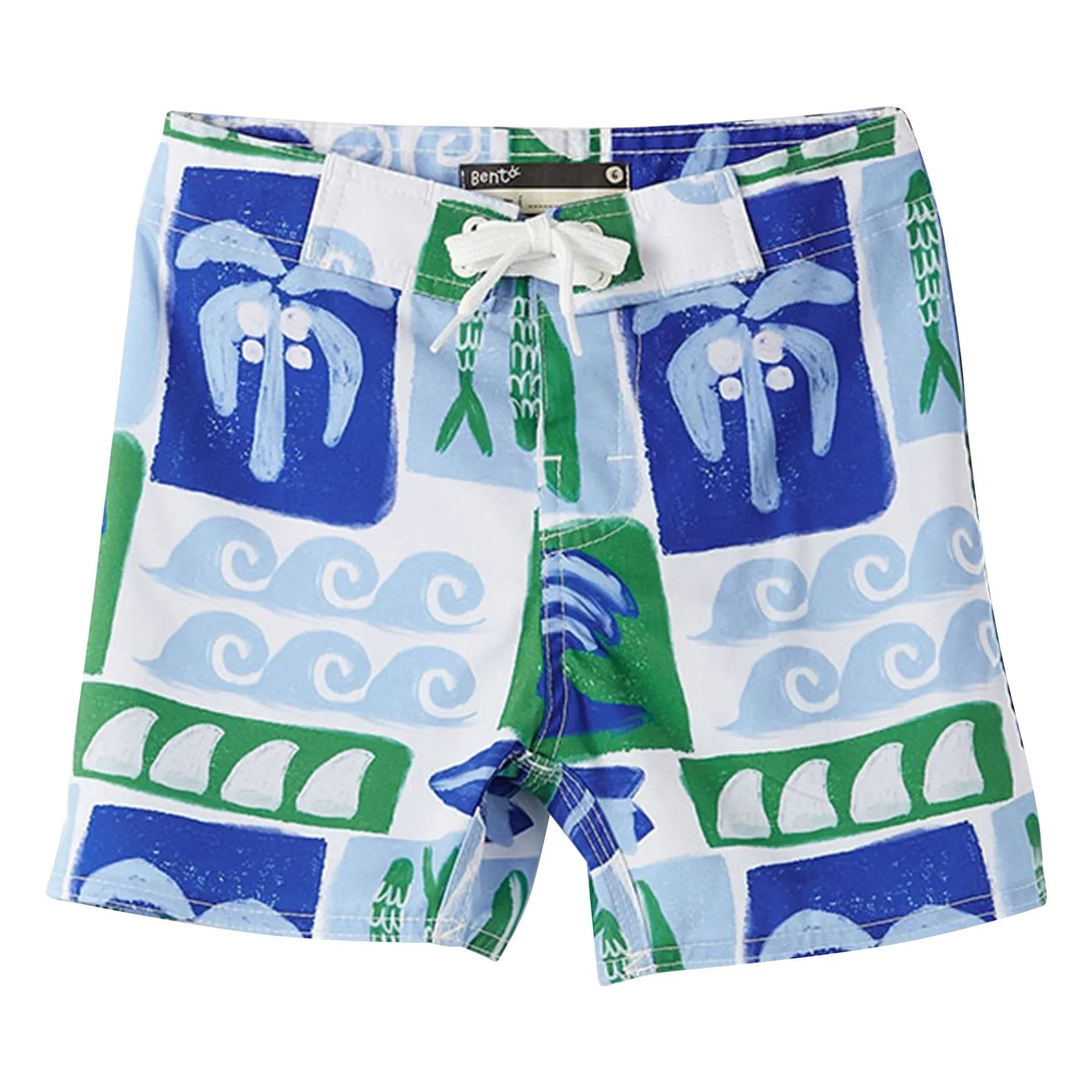 Fabula - Rio Vagues Bade-Shorts | Blau