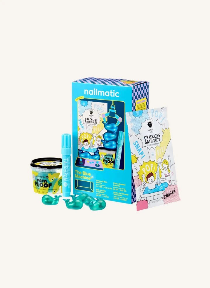 Nailmatic Kids - Farbenmaschine Geschenkset | Blau