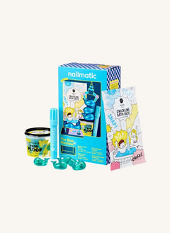 Nailmatic Kids - Farbenmaschine Geschenkset | Blau