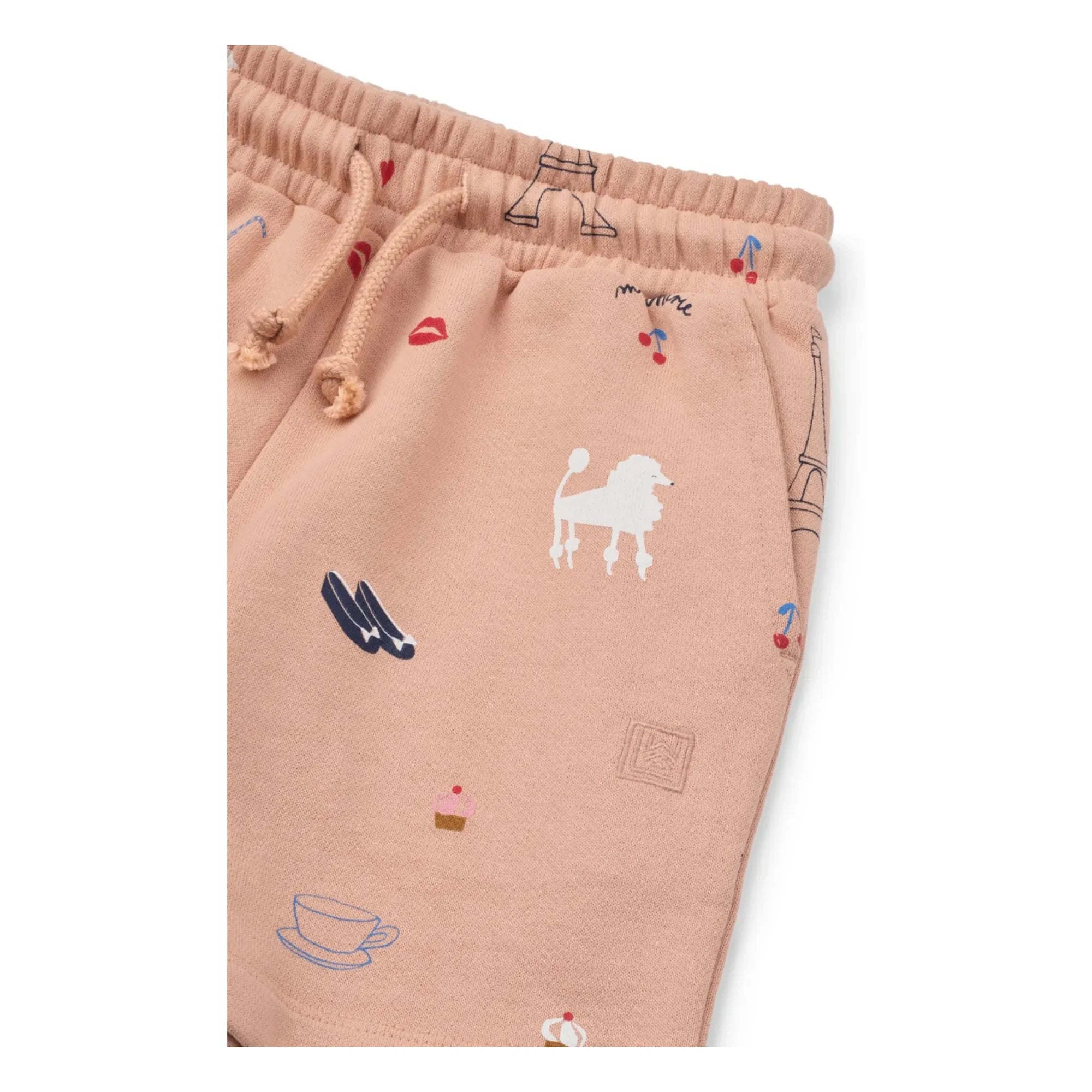 Liewood – Gram Paris Bio-Fleece Shorts | Pfirsich