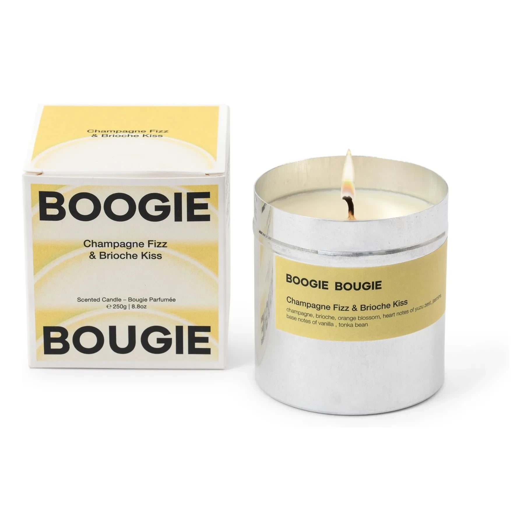 Boogie Bougie - Champagner Fizz & Brioche Kiss Kerze