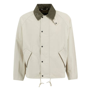 Barbour - Transport Casual Naylon Ceket | Bej