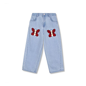 Wynken - Blaue Jeans Schmetterlinge