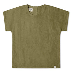 Matona - Easy Lin T-Shirt | Olive