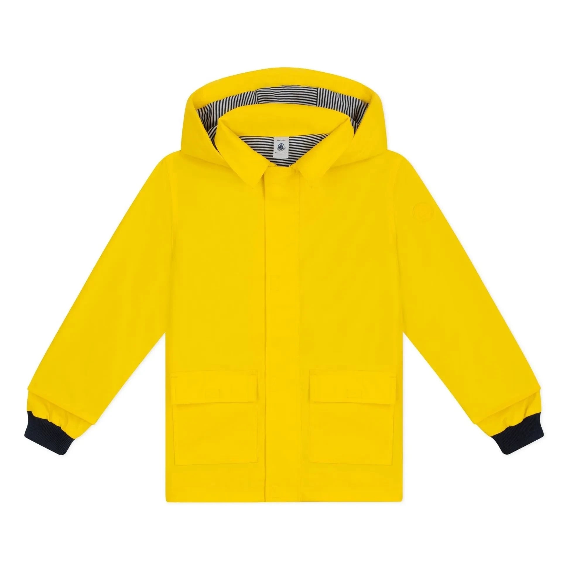 Petit Bateau – Regenjacke aus recycelten Fasern | Gelb