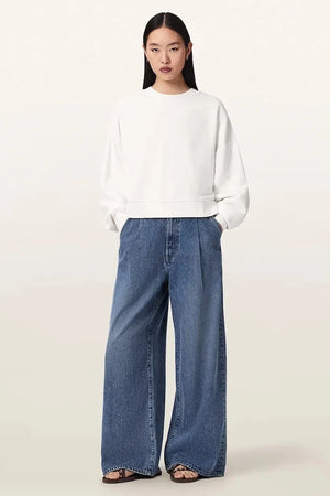 AllSaints kadın pamuklu sweatshirt ESME