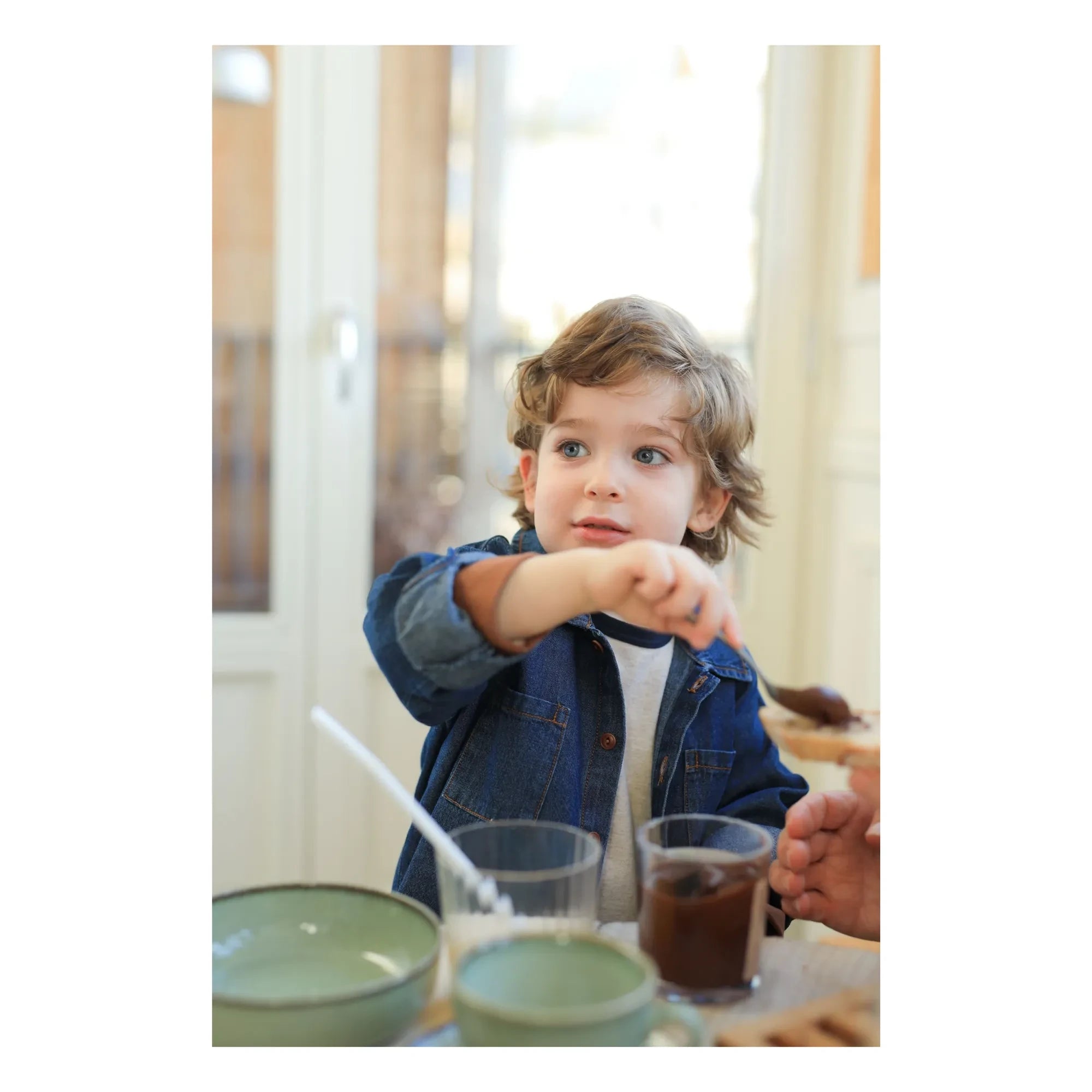 1+ in the family - Viggo Hemd | Denim