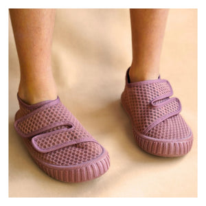 Grech & Co - Scratch Play Turnschuhe aus recycelter Faser | Dusty Pink
