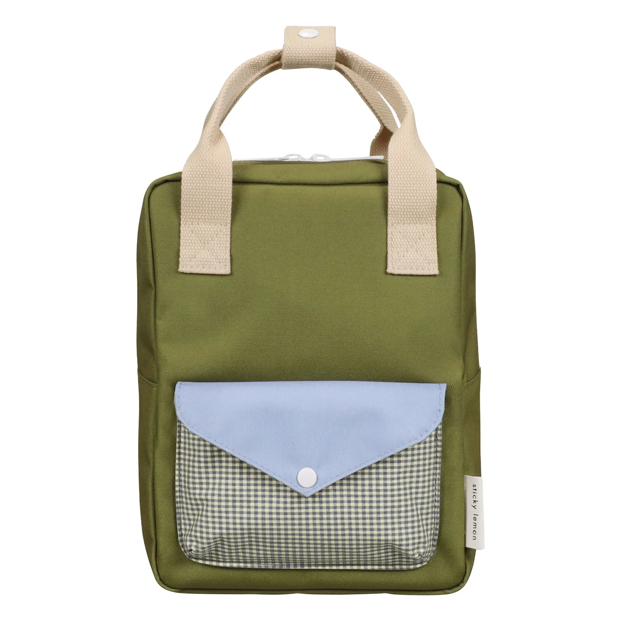 Sticky Lemon - Kleiner Umschlag-Rucksack | Khaki