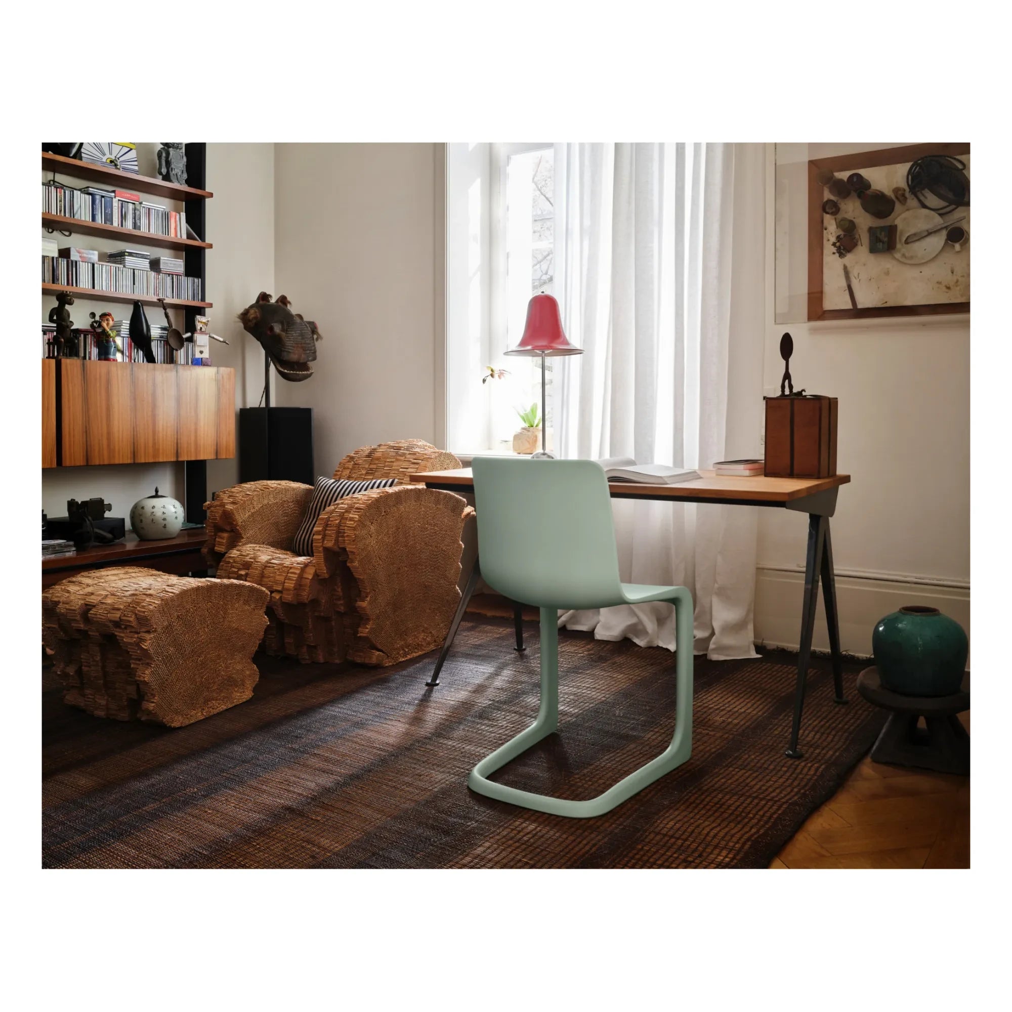 Vitra - EVO-C Stuhl - Jasper Morrison | Helles Mint
