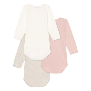 Petit Bateau - 3er-Pack Körperknoten | Rosa