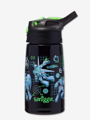 Smiggle - Weekend 400ML Gizli Pipetli Çelik Suluk