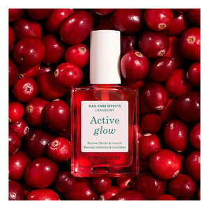 Manucurist - Active Glow Lipgloss Pflegeprodukt - 15 ml | Cranberry