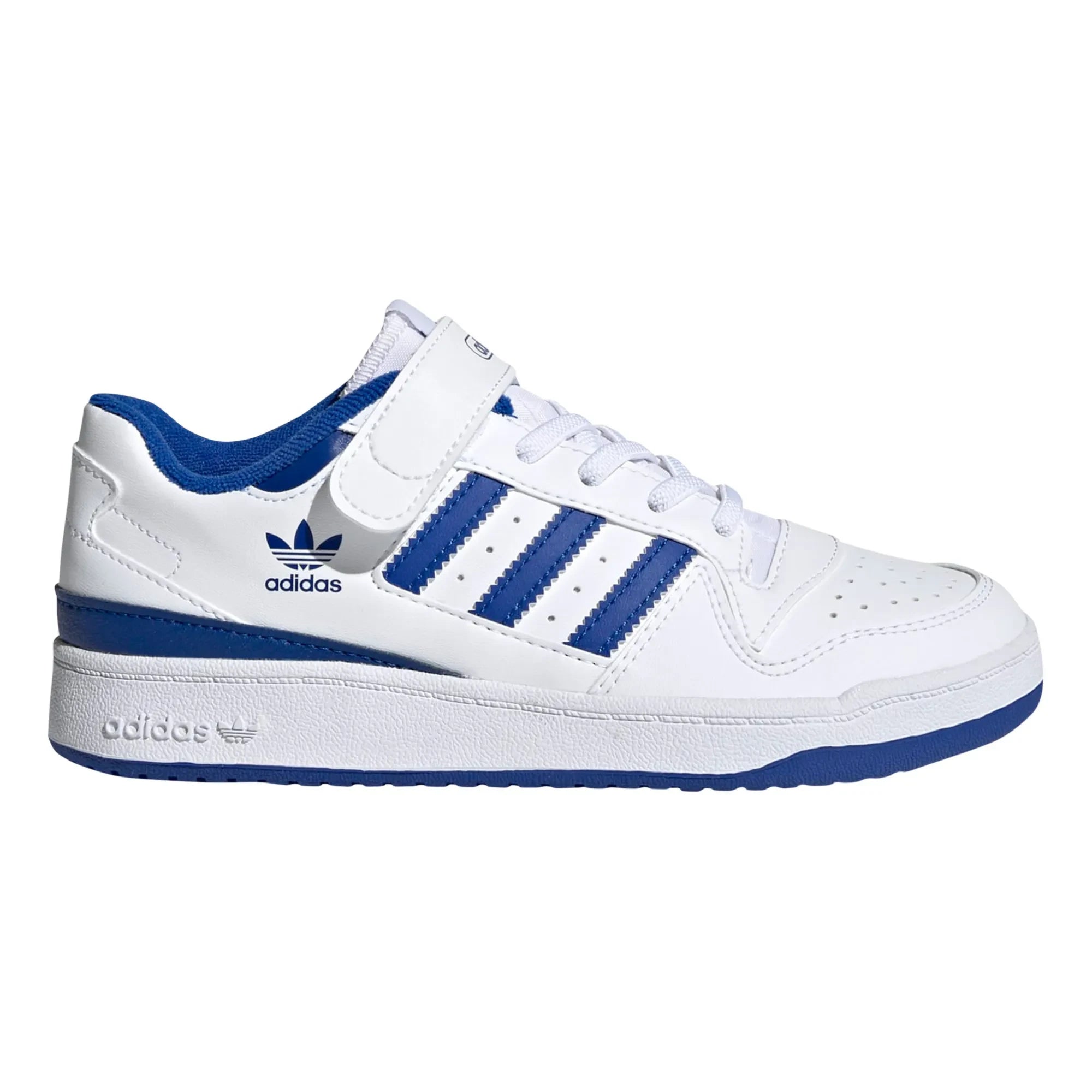 Adidas – Forum zweifarbige Schnürsneaker | Blau
