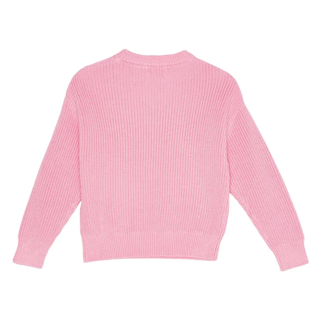 brunobruno nation - Sienna Bio-Baumwollpullover | Rosa