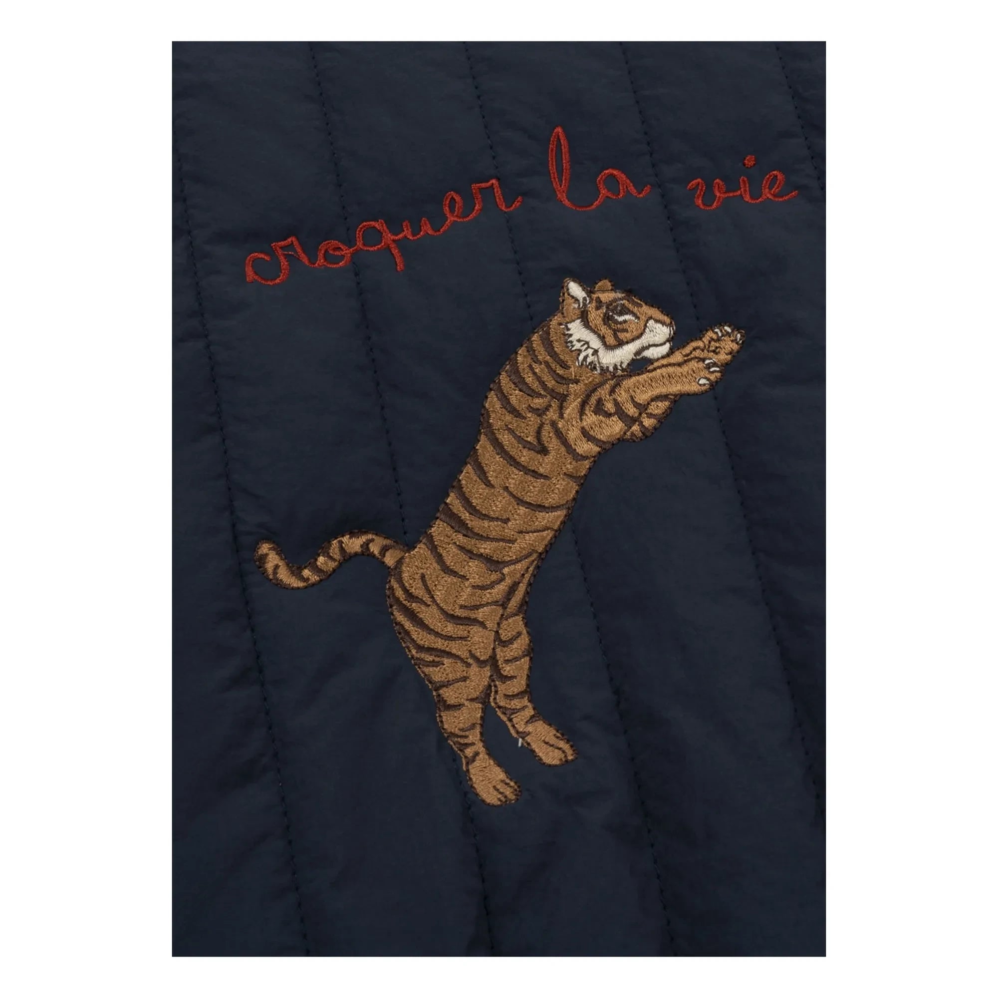 Konges Sløjd - Juno Tiger Bomberjacke | Dunkelblau