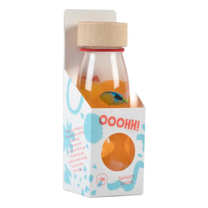Petit Boum - Sensorische Flasche Fisch | Orange