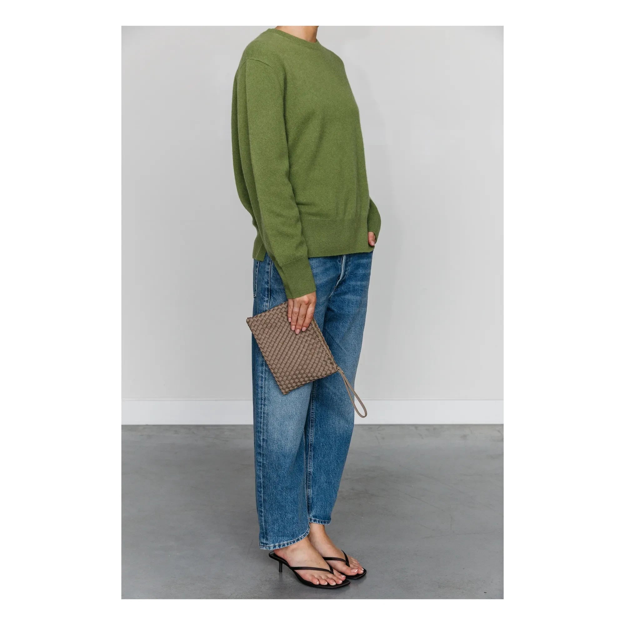 Marrea - Marrea Clutch | Dunkles Vizonbraun