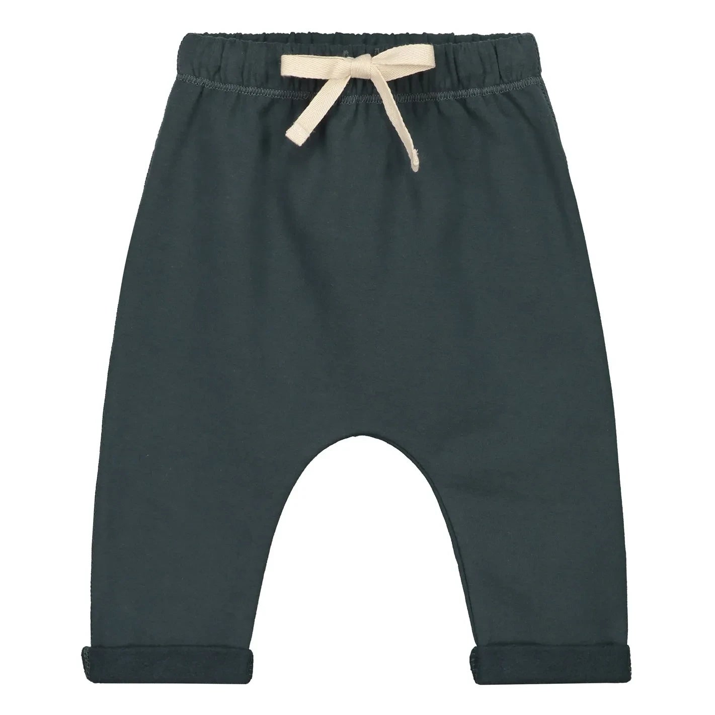 Gray Label - Organische Baumwoll-Jogginghose mit niedrigem Bund | Graublau