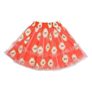 Jelly Mallow - Tüllspiegelrock | Orange