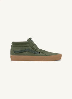 Vans - SK8-Mid Reissue V Gum Sneakers | Khaki
