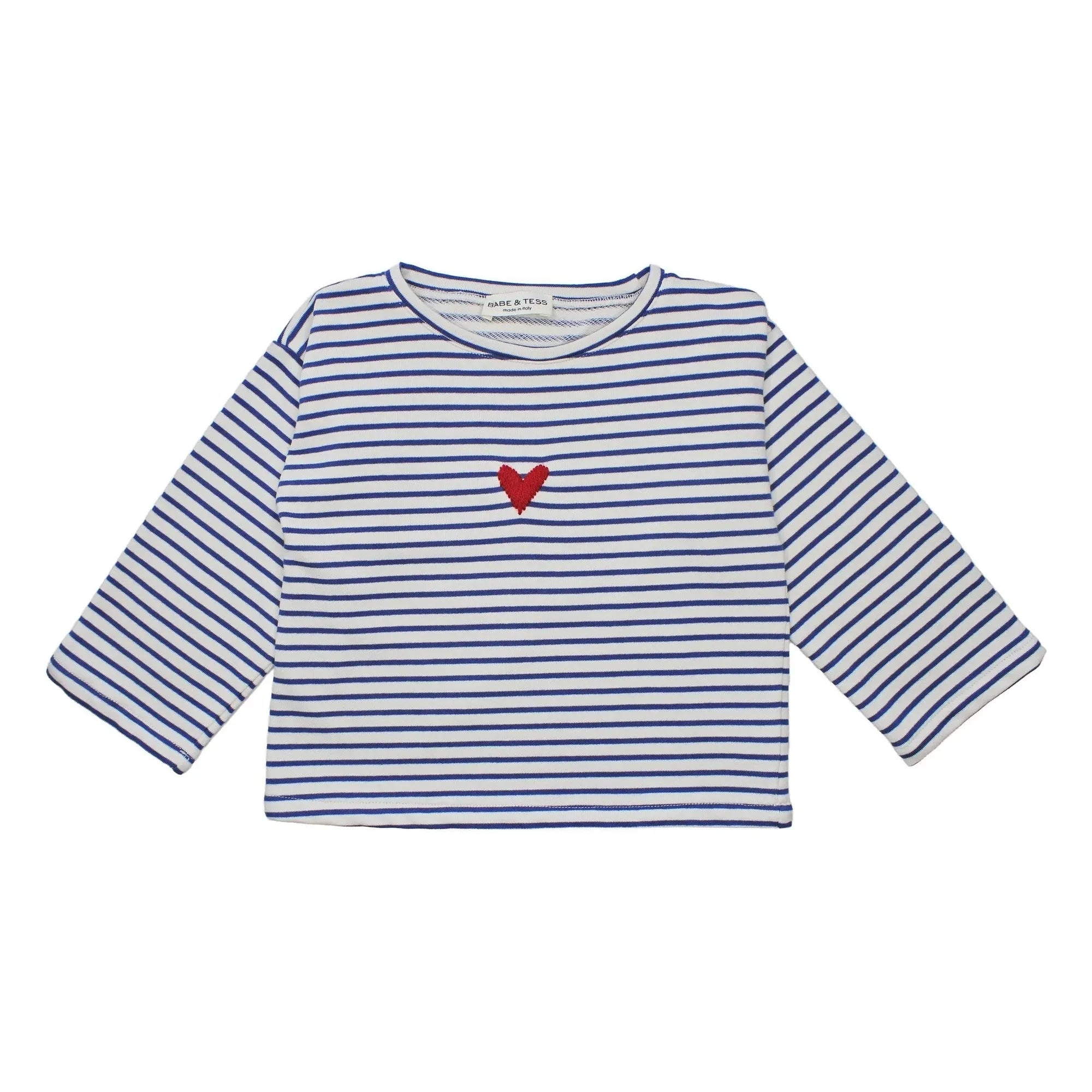 Babe & Tess - Teresa Heart Pullover | Marineblau