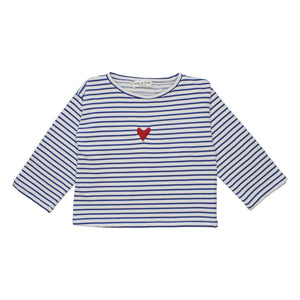 Babe & Tess - Teresa Heart Pullover | Marineblau