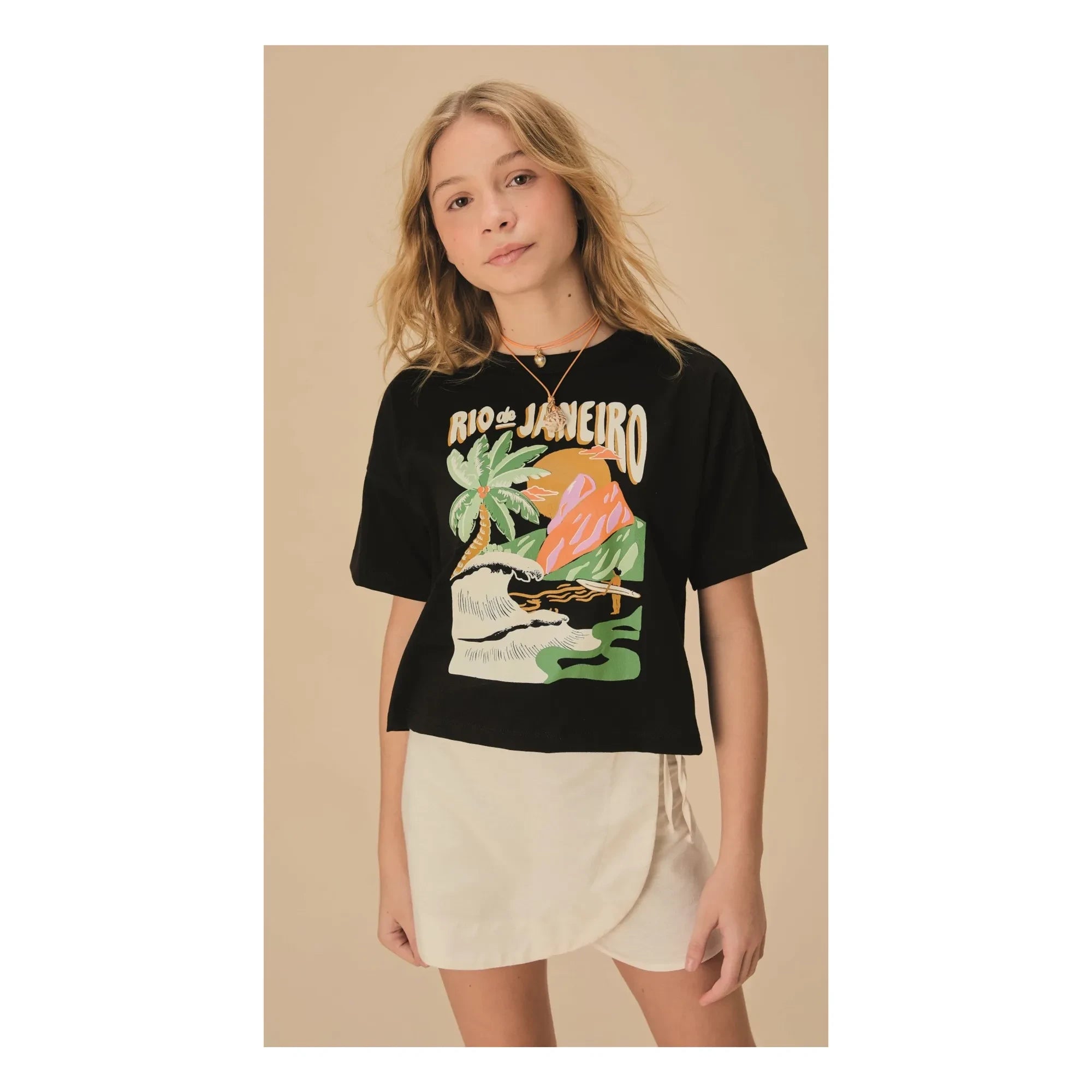 Fabula - Rio Janeiro T-Shirt | Schwarz