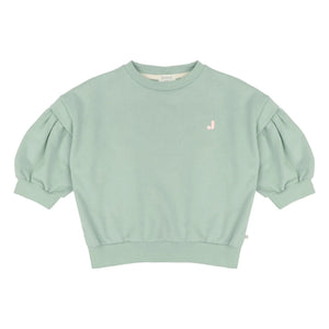 Jenest - Balon Etoile Sweatshirt aus Bio-Baumwolle | Mandelgrün