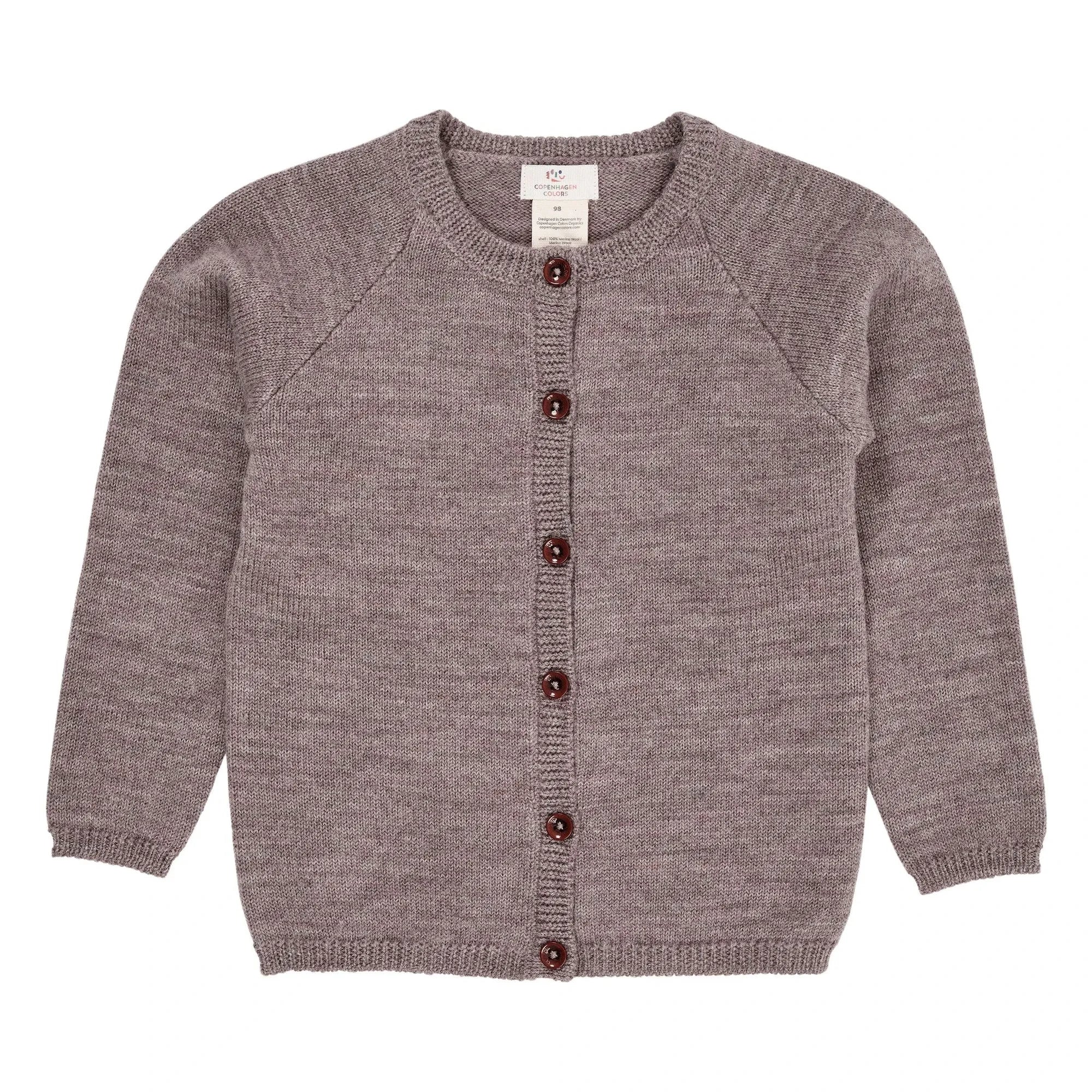 Copenhagen Colors - Merinowolle Strickjacke | Beige
