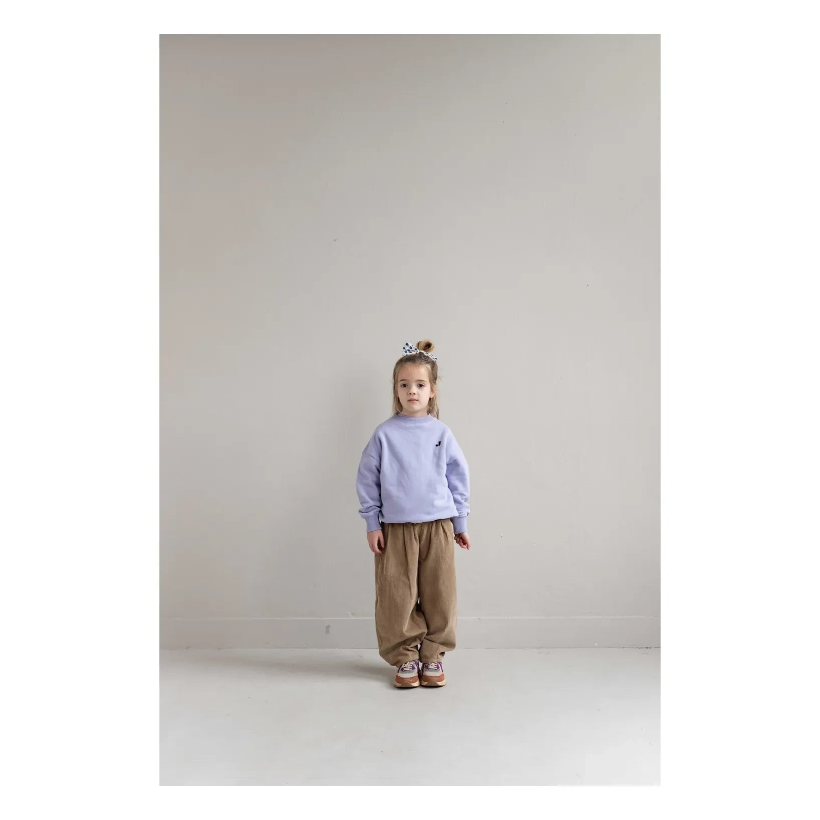 Jenest - Happy Bird Bio-Baumwoll-Sweatshirt | Flieder