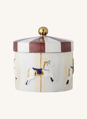 Bloomingville Mini - Aufbewahrungsbox Karussell | Beige