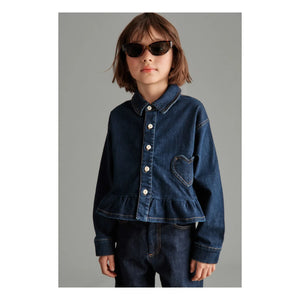 Mipounet - Love Denim Hemd | Dunkelblau
