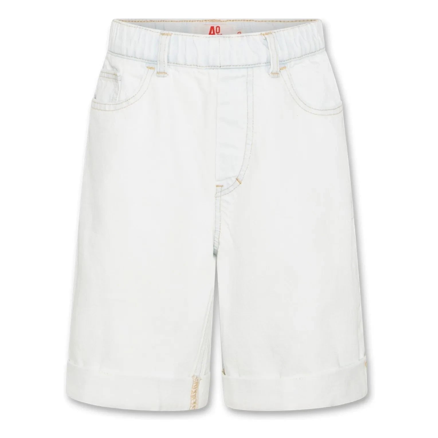 AO76 - Adamo Jeansshorts | Weiß