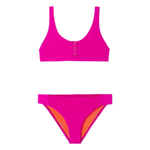 Lison Paris - Acapulco 2-teiliger Badeanzug | Fuchsie