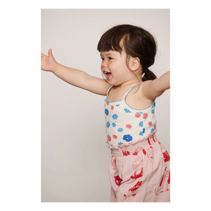 Mini Rodini - Bio-Baumwollhose mit Tiermuster | Rosa