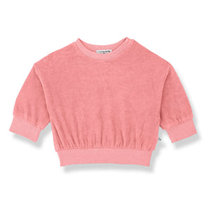 1+ in the family - Mercadal Terrycloth Sweatshirt | Blush