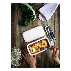 Monbento - MB Slim Box Besteckset aus Edelstahl | Schwarz