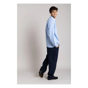 Smallable Man - Zola Oxford-Hemd | Hellblau