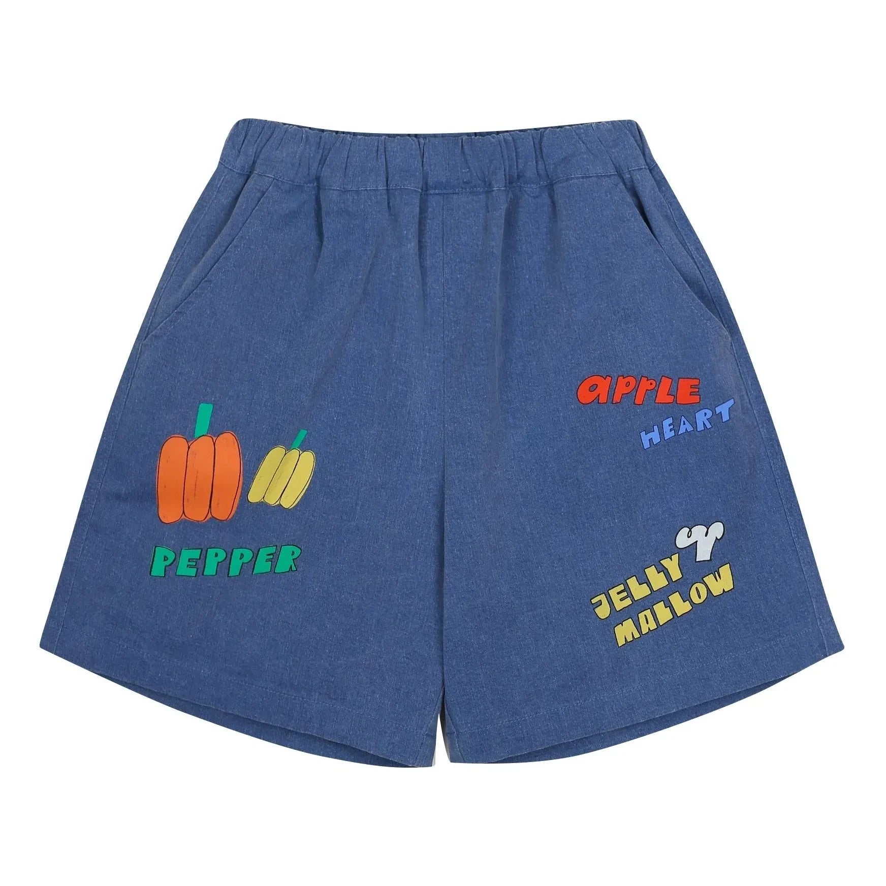 Jelly Mallow - Kurze Hose Apple Heart | Blau