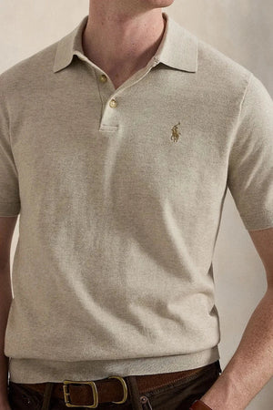 Polo Ralph Lauren Erkek Pamuk Kısa Kollu Kazak