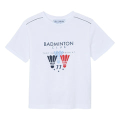 Tartine et Chocolat - Badminton Club T-Shirt | Weiß