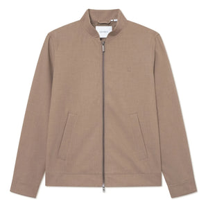 Les Deux - Bomberjacke mit Como-Textur | Braun