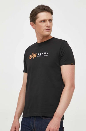 Pamuklu Tişört Alpha Industries Label T 118502 03