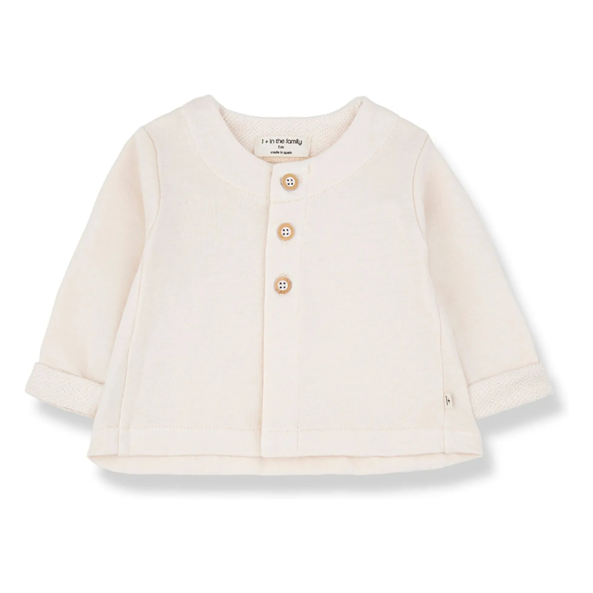 1+ in the family - Salonica Fleecejacke | Ecru