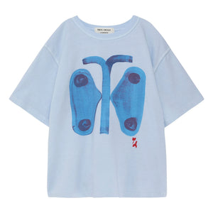 True Artist - Bio-Baumwoll-Schmetterling-Shirt | Hellblau