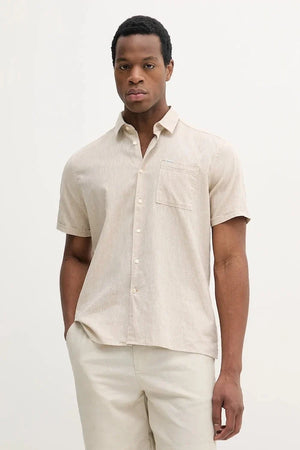Barbour erkek keten gömlek Shirt Dept - Summer
